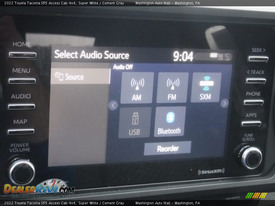 2022 Toyota Tacoma SR5 Access Cab 4x4 Super White / Cement Gray Photo #5