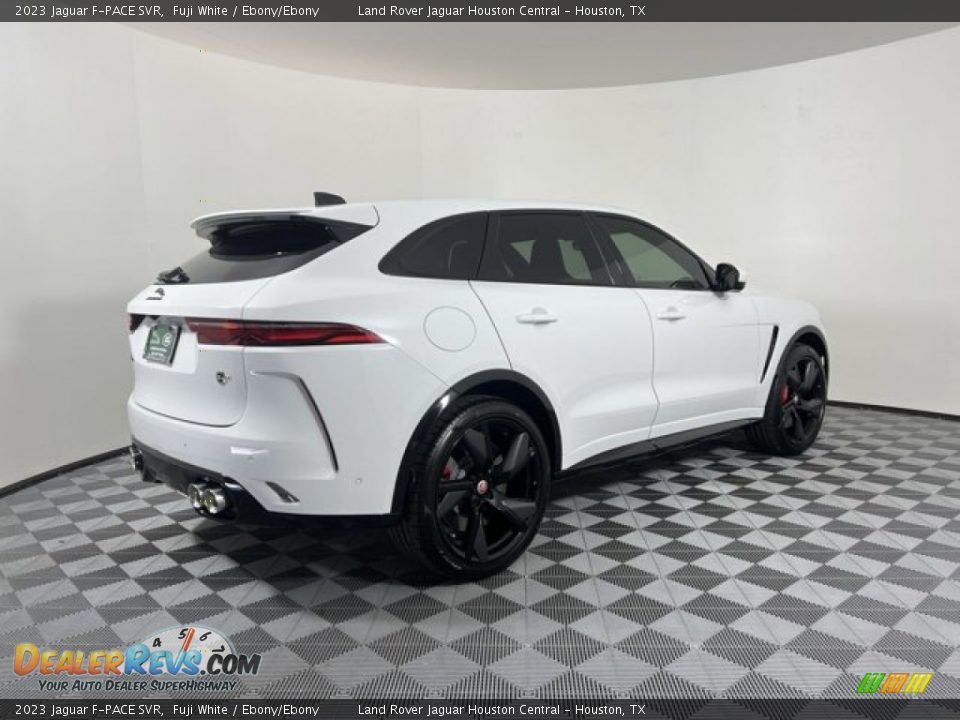 2023 Jaguar F-PACE SVR Fuji White / Ebony/Ebony Photo #2