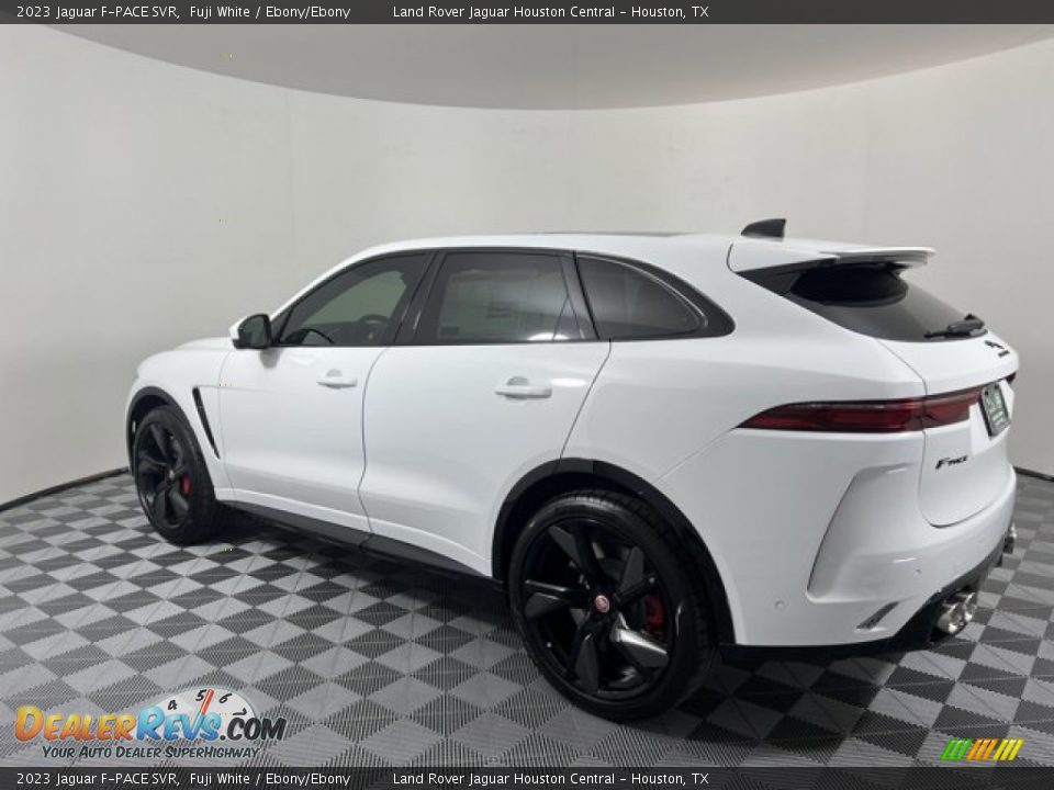 2023 Jaguar F-PACE SVR Fuji White / Ebony/Ebony Photo #6