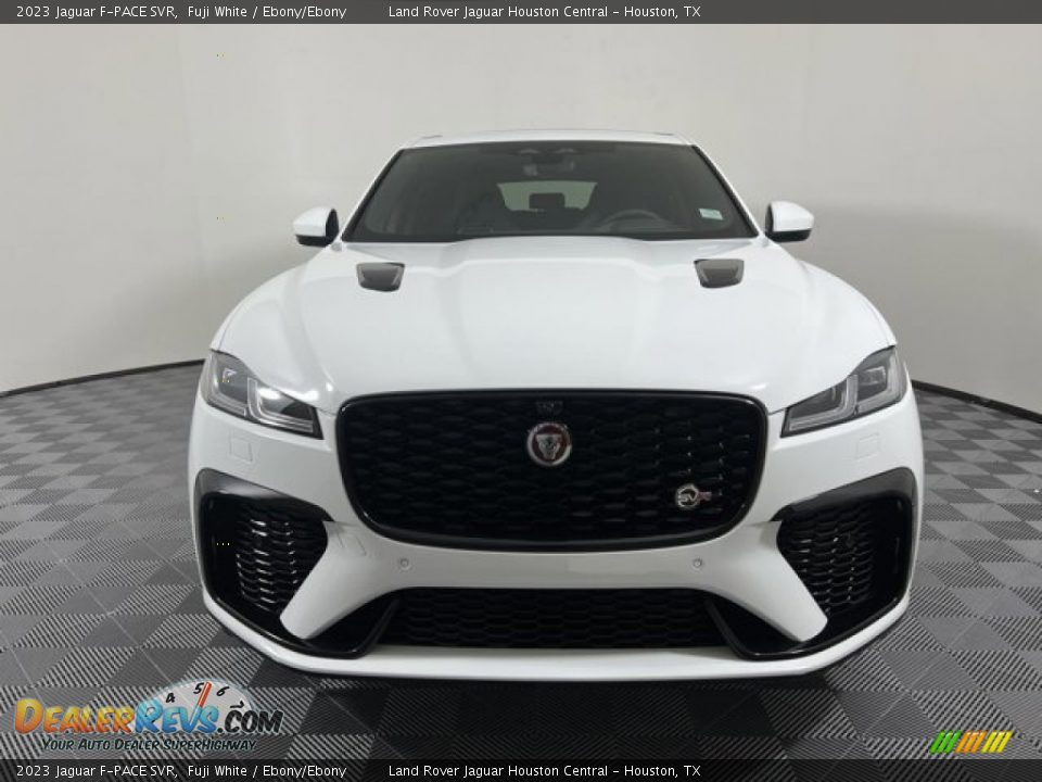 2023 Jaguar F-PACE SVR Fuji White / Ebony/Ebony Photo #8