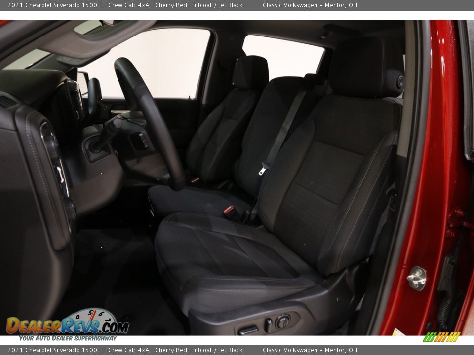 2021 Chevrolet Silverado 1500 LT Crew Cab 4x4 Cherry Red Tintcoat / Jet Black Photo #5