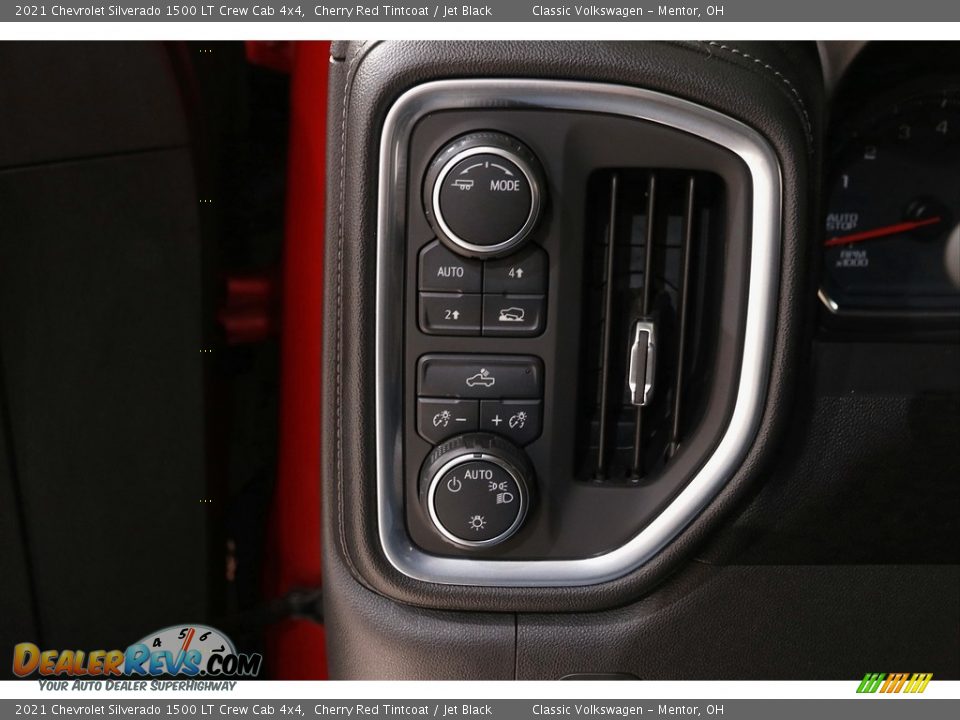 2021 Chevrolet Silverado 1500 LT Crew Cab 4x4 Cherry Red Tintcoat / Jet Black Photo #6
