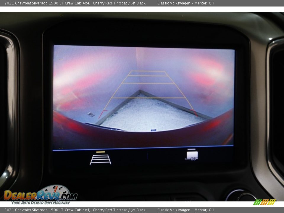 2021 Chevrolet Silverado 1500 LT Crew Cab 4x4 Cherry Red Tintcoat / Jet Black Photo #13