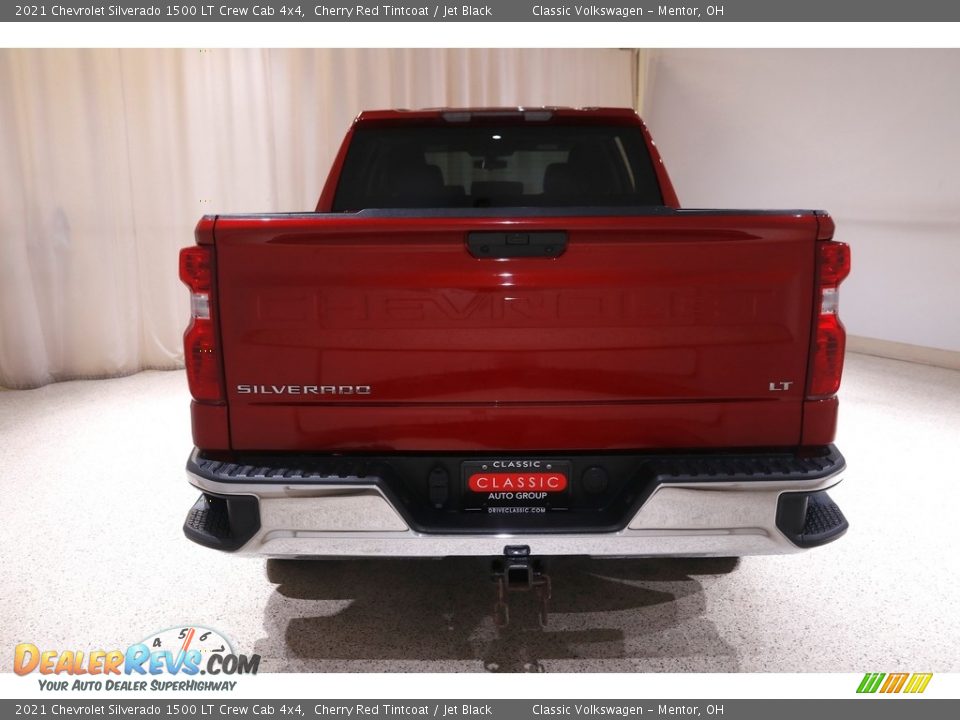 2021 Chevrolet Silverado 1500 LT Crew Cab 4x4 Cherry Red Tintcoat / Jet Black Photo #19