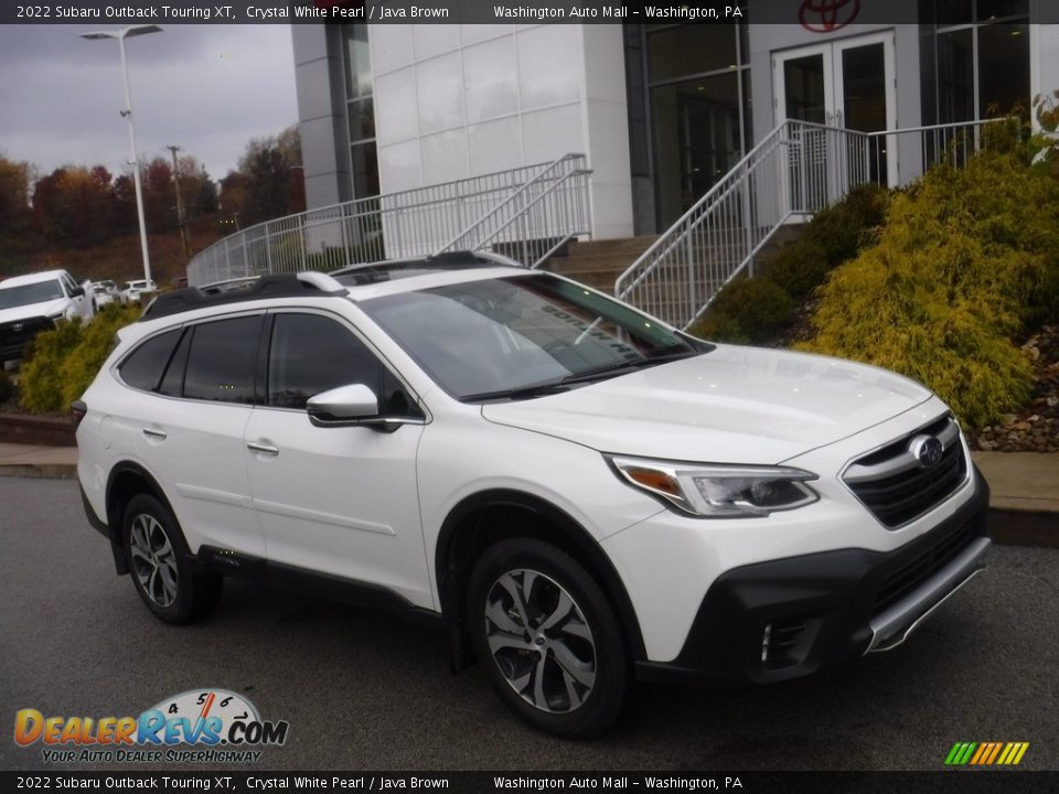 2022 Subaru Outback Touring XT Crystal White Pearl / Java Brown Photo #1