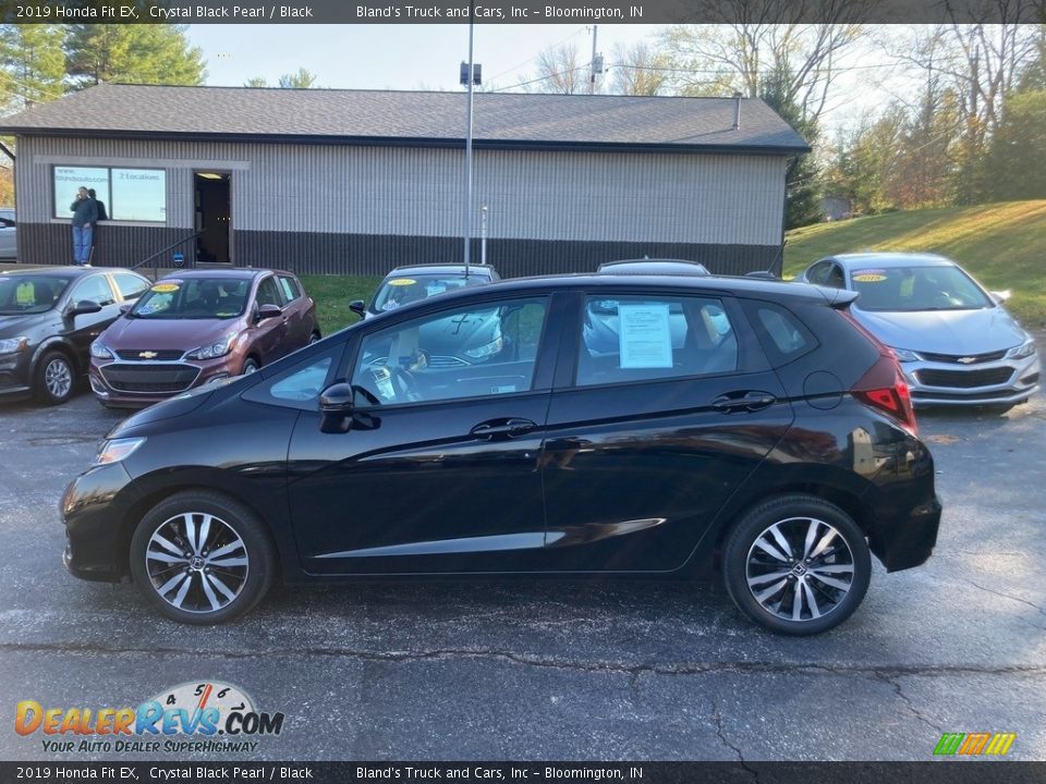 2019 Honda Fit EX Crystal Black Pearl / Black Photo #1