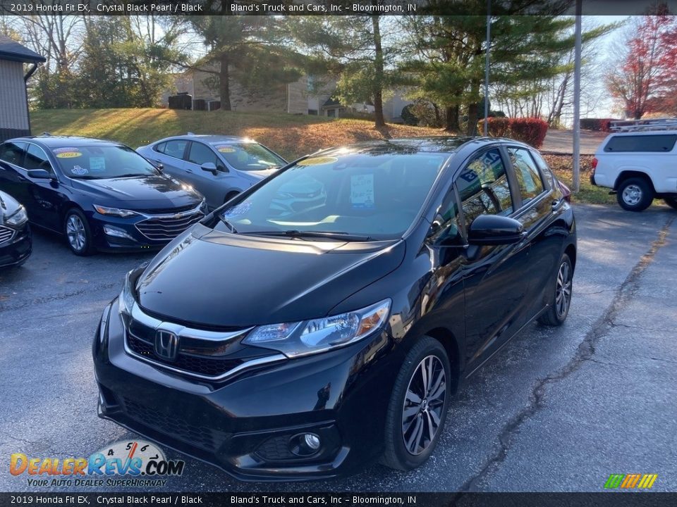 2019 Honda Fit EX Crystal Black Pearl / Black Photo #2