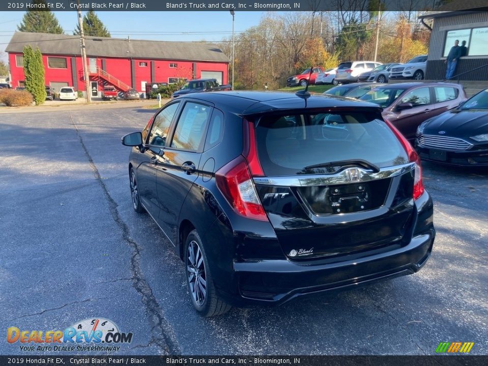 2019 Honda Fit EX Crystal Black Pearl / Black Photo #3