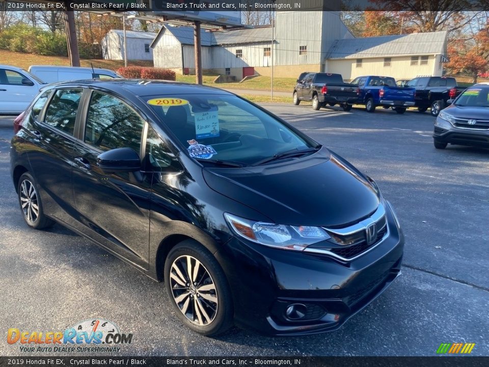 2019 Honda Fit EX Crystal Black Pearl / Black Photo #6