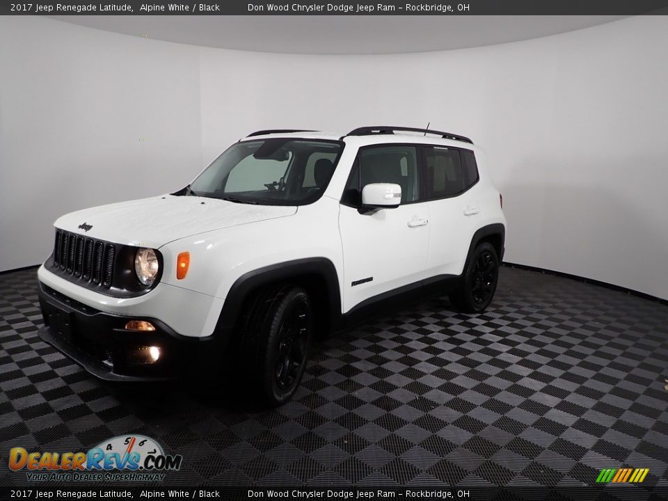 2017 Jeep Renegade Latitude Alpine White / Black Photo #6