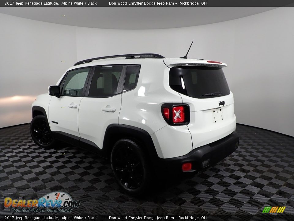 2017 Jeep Renegade Latitude Alpine White / Black Photo #7