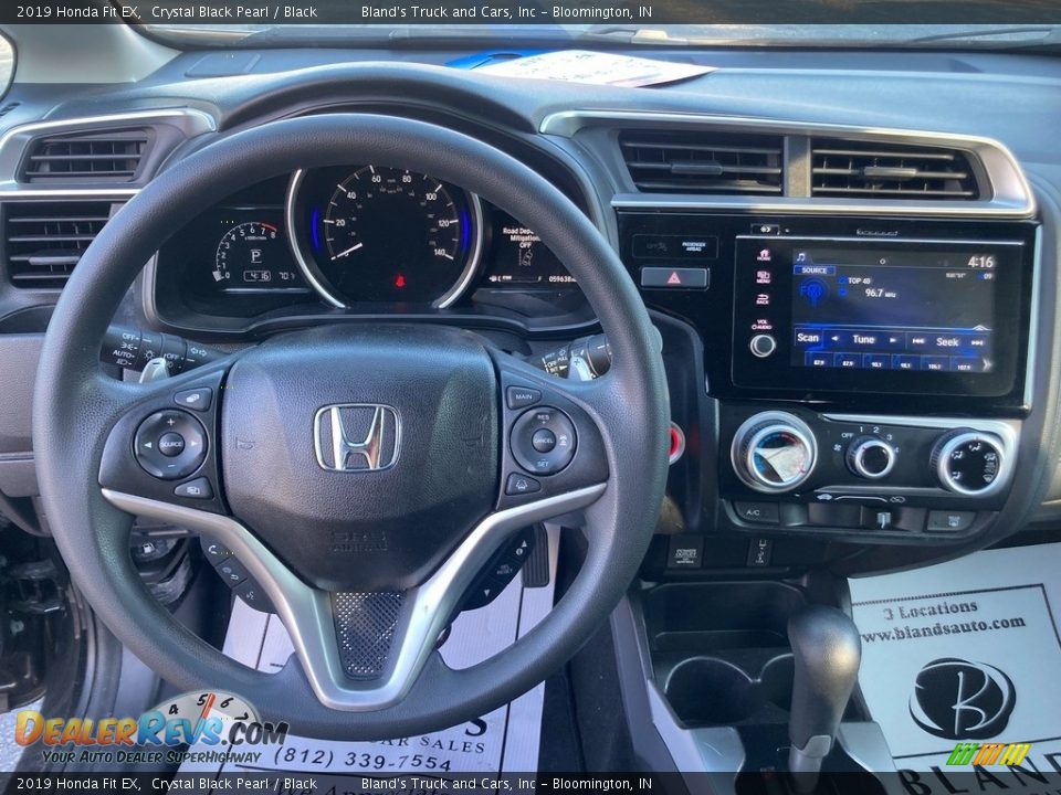 2019 Honda Fit EX Crystal Black Pearl / Black Photo #13