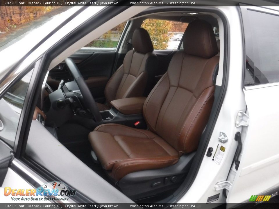 2022 Subaru Outback Touring XT Crystal White Pearl / Java Brown Photo #26