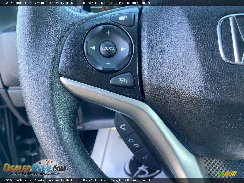 2019 Honda Fit EX Crystal Black Pearl / Black Photo #16