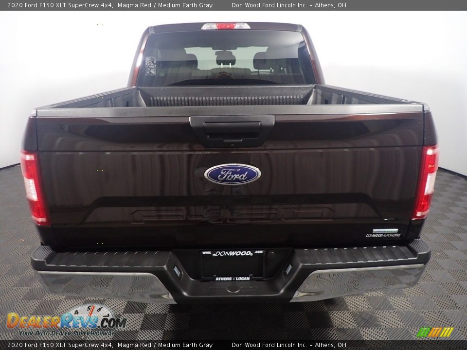 2020 Ford F150 XLT SuperCrew 4x4 Magma Red / Medium Earth Gray Photo #13
