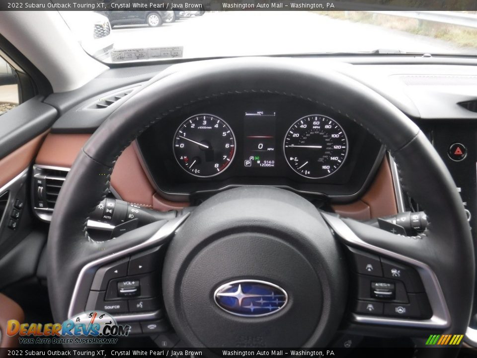 2022 Subaru Outback Touring XT Crystal White Pearl / Java Brown Photo #30