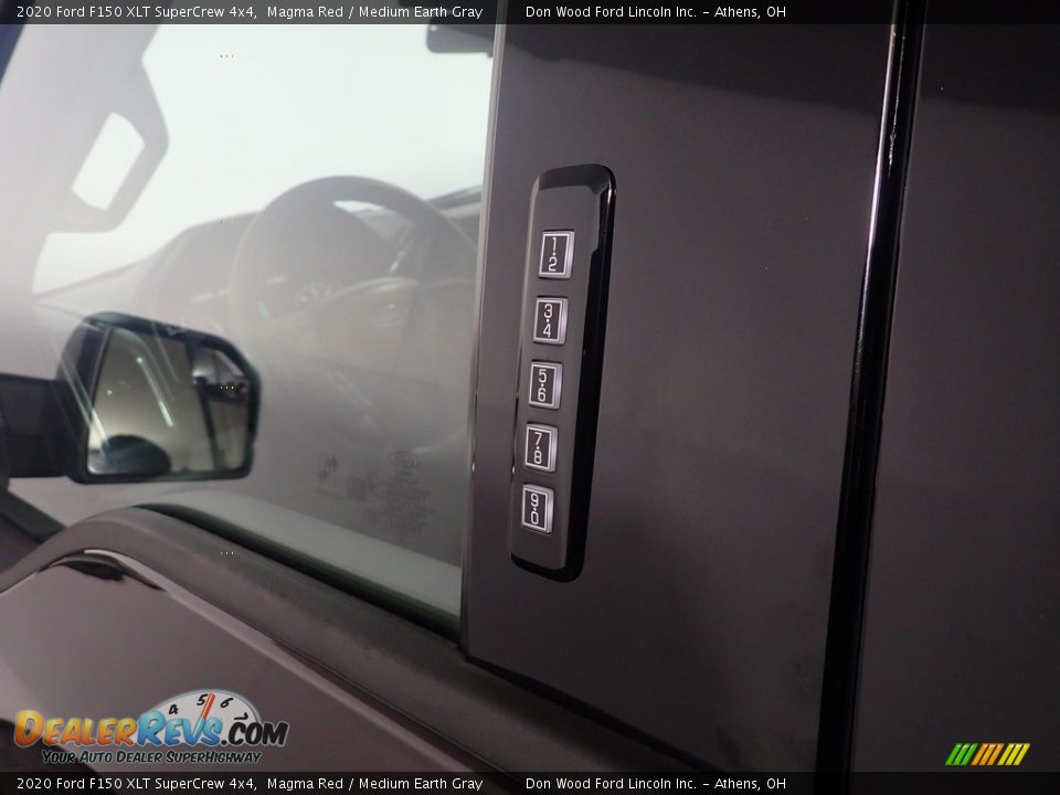 2020 Ford F150 XLT SuperCrew 4x4 Magma Red / Medium Earth Gray Photo #17