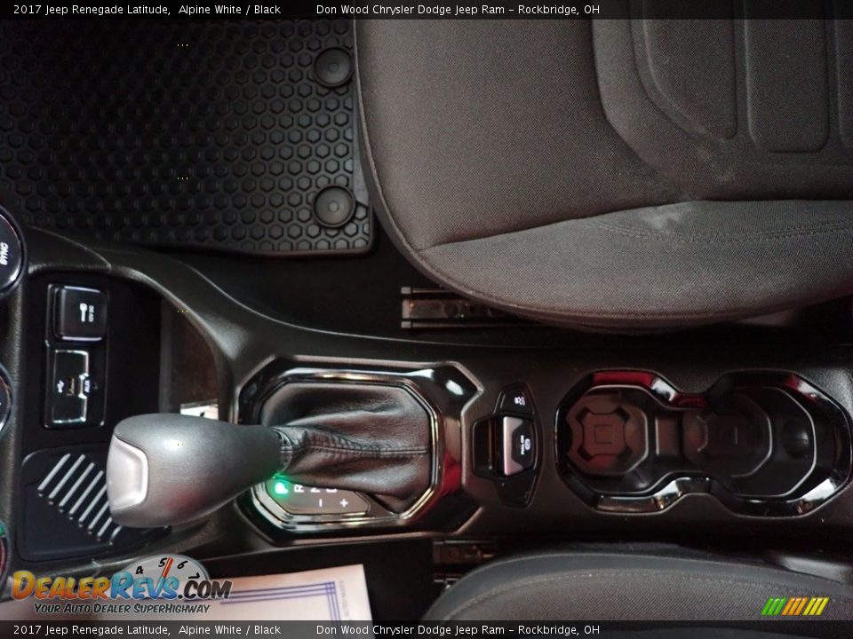 2017 Jeep Renegade Latitude Alpine White / Black Photo #21