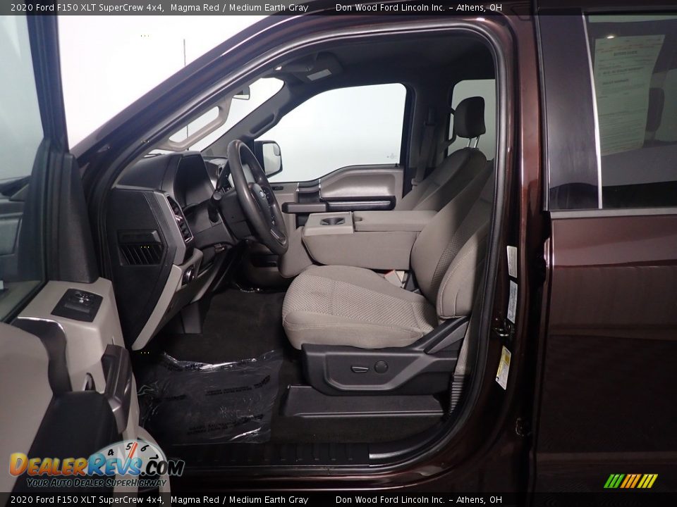 2020 Ford F150 XLT SuperCrew 4x4 Magma Red / Medium Earth Gray Photo #20