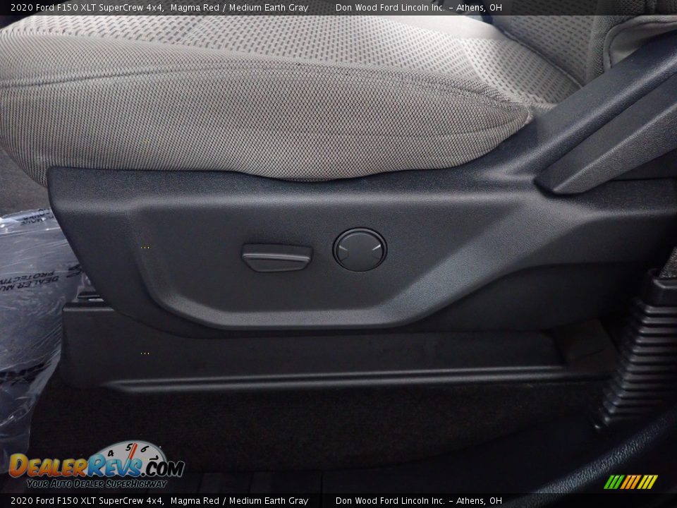 2020 Ford F150 XLT SuperCrew 4x4 Magma Red / Medium Earth Gray Photo #21