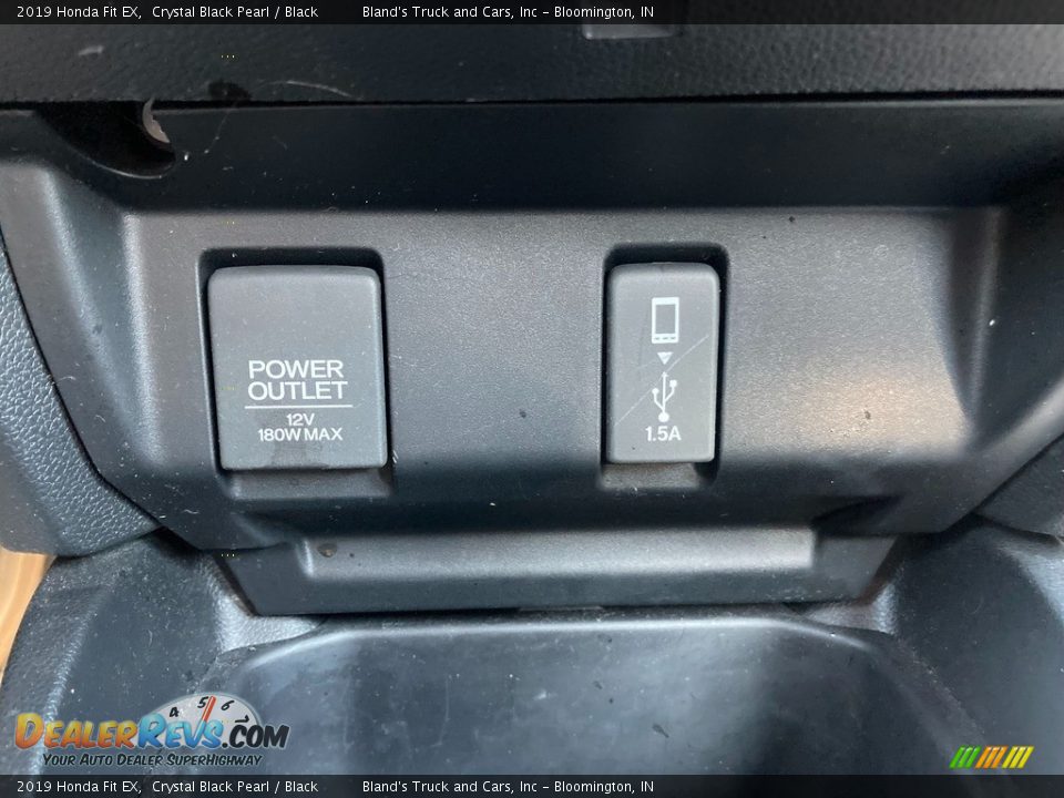 2019 Honda Fit EX Crystal Black Pearl / Black Photo #26