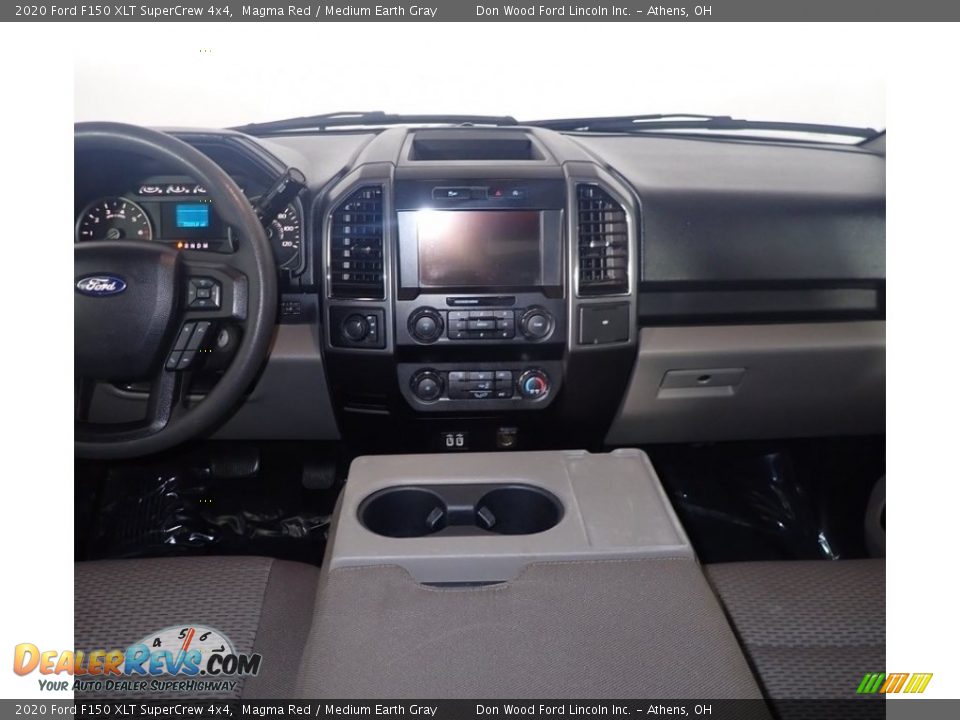 2020 Ford F150 XLT SuperCrew 4x4 Magma Red / Medium Earth Gray Photo #23