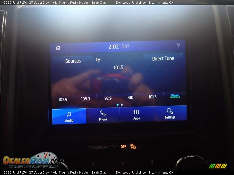 2020 Ford F150 XLT SuperCrew 4x4 Magma Red / Medium Earth Gray Photo #24