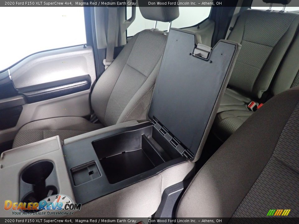 2020 Ford F150 XLT SuperCrew 4x4 Magma Red / Medium Earth Gray Photo #32