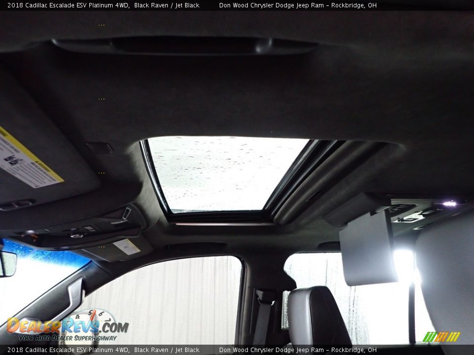 2018 Cadillac Escalade ESV Platinum 4WD Black Raven / Jet Black Photo #7