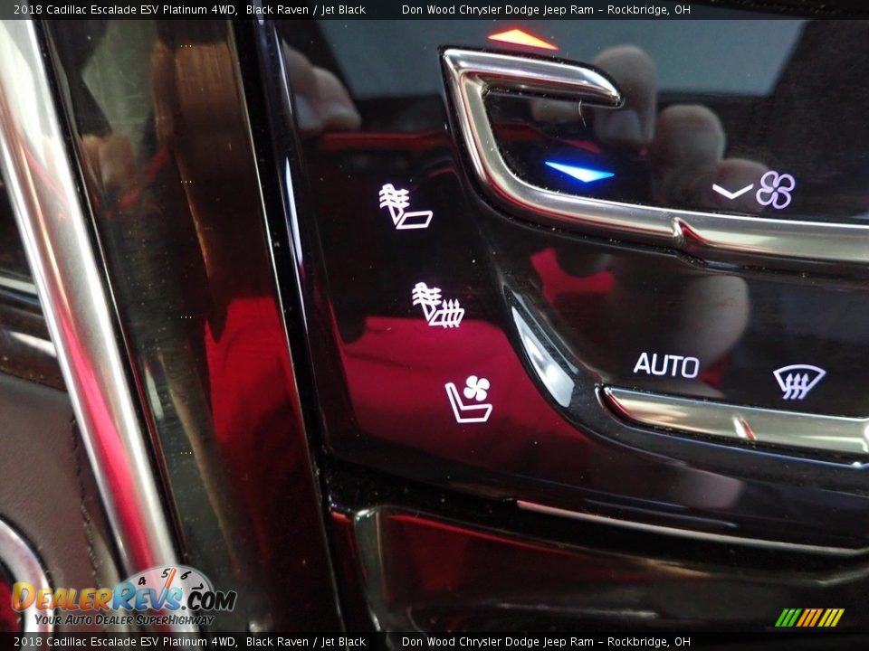 2018 Cadillac Escalade ESV Platinum 4WD Black Raven / Jet Black Photo #8