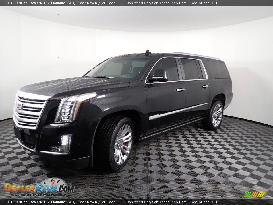 2018 Cadillac Escalade ESV Platinum 4WD Black Raven / Jet Black Photo #10