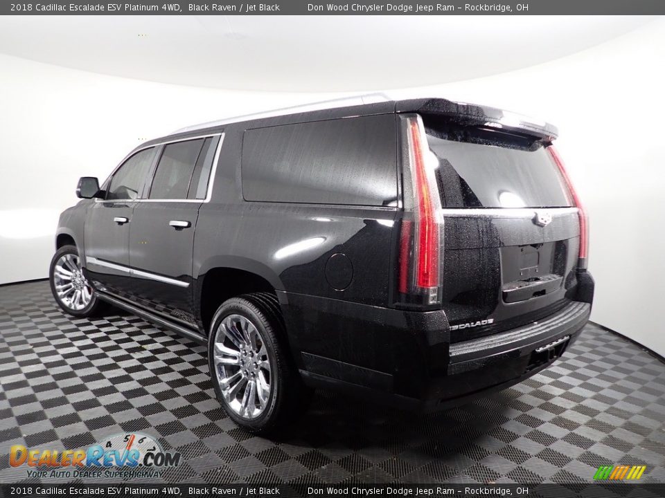 2018 Cadillac Escalade ESV Platinum 4WD Black Raven / Jet Black Photo #11