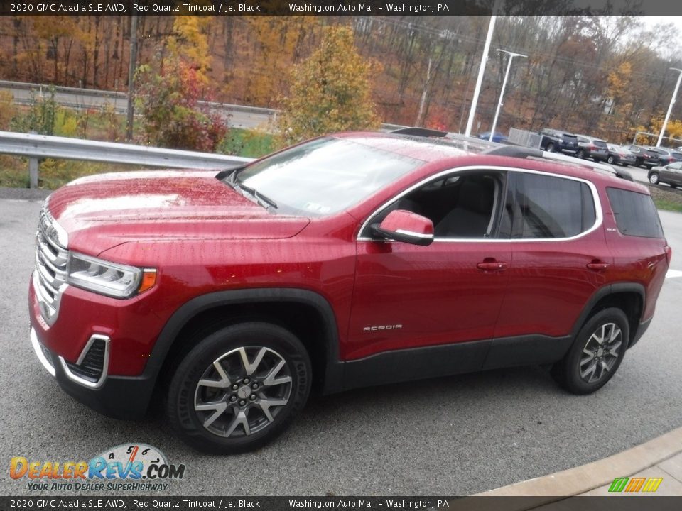 2020 GMC Acadia SLE AWD Red Quartz Tintcoat / Jet Black Photo #17
