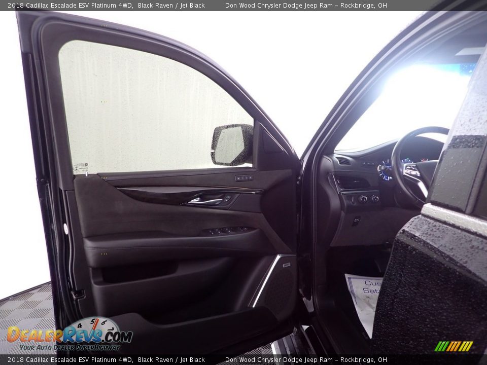 2018 Cadillac Escalade ESV Platinum 4WD Black Raven / Jet Black Photo #15