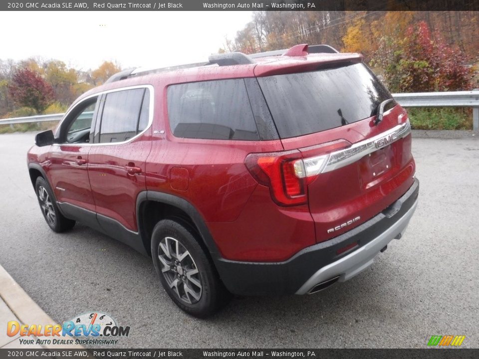 2020 GMC Acadia SLE AWD Red Quartz Tintcoat / Jet Black Photo #18