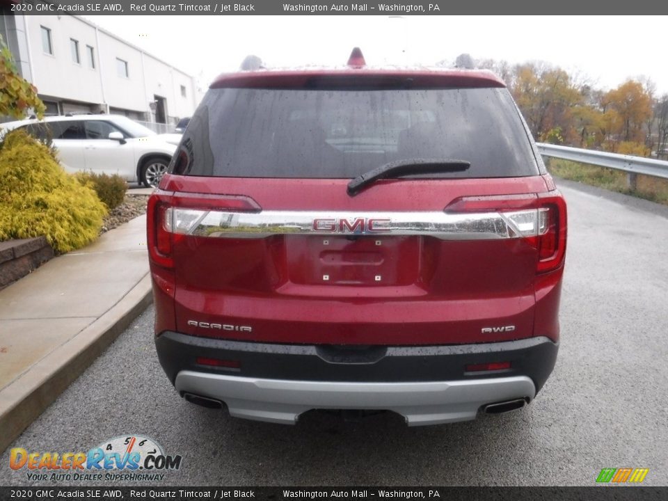 2020 GMC Acadia SLE AWD Red Quartz Tintcoat / Jet Black Photo #19