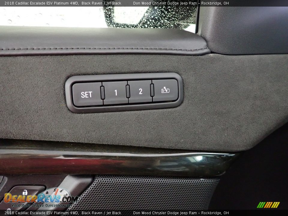 2018 Cadillac Escalade ESV Platinum 4WD Black Raven / Jet Black Photo #17