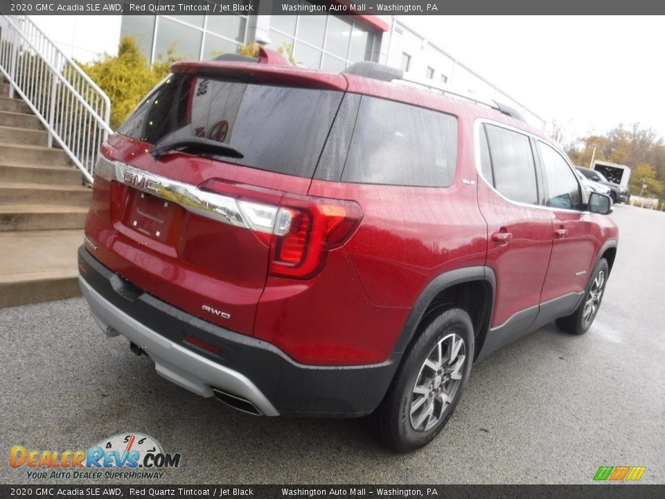 2020 GMC Acadia SLE AWD Red Quartz Tintcoat / Jet Black Photo #20