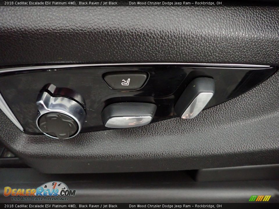 2018 Cadillac Escalade ESV Platinum 4WD Black Raven / Jet Black Photo #18