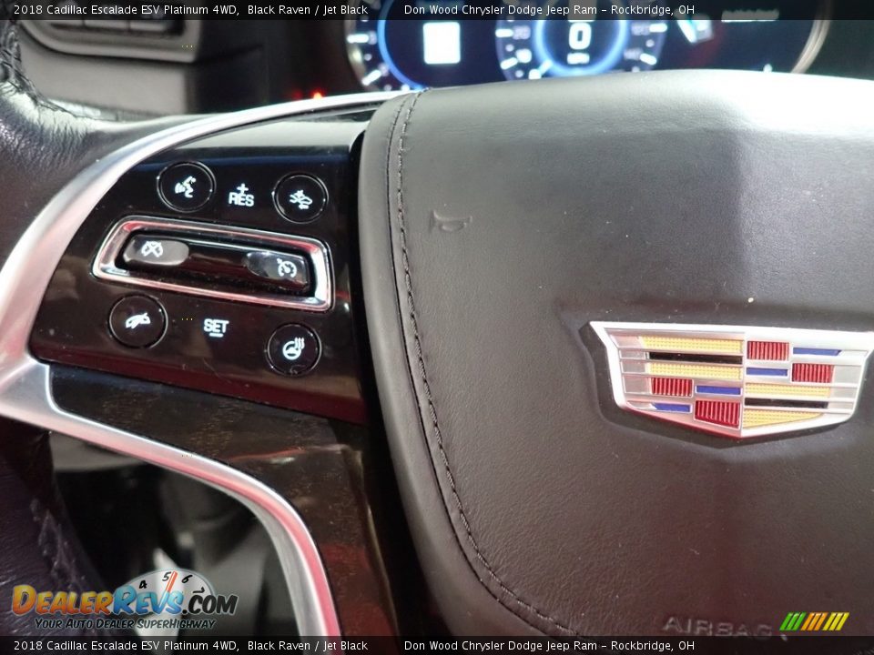 2018 Cadillac Escalade ESV Platinum 4WD Black Raven / Jet Black Photo #21