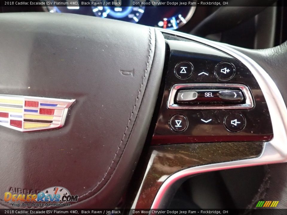 2018 Cadillac Escalade ESV Platinum 4WD Black Raven / Jet Black Photo #22