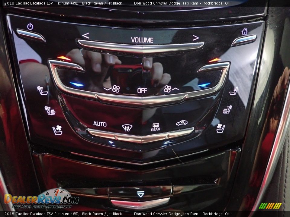 2018 Cadillac Escalade ESV Platinum 4WD Black Raven / Jet Black Photo #24