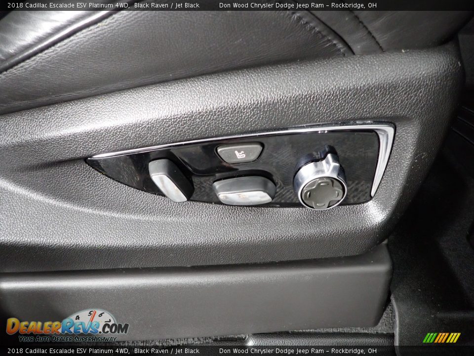 2018 Cadillac Escalade ESV Platinum 4WD Black Raven / Jet Black Photo #35