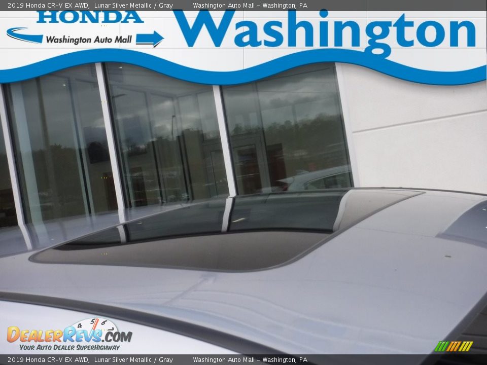 2019 Honda CR-V EX AWD Lunar Silver Metallic / Gray Photo #4