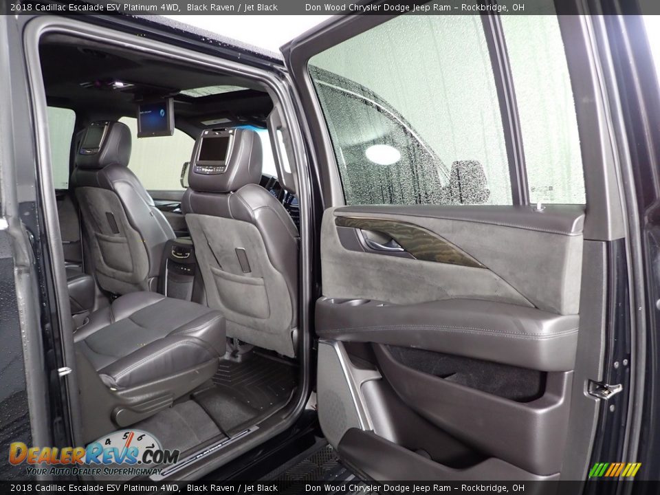 2018 Cadillac Escalade ESV Platinum 4WD Black Raven / Jet Black Photo #36