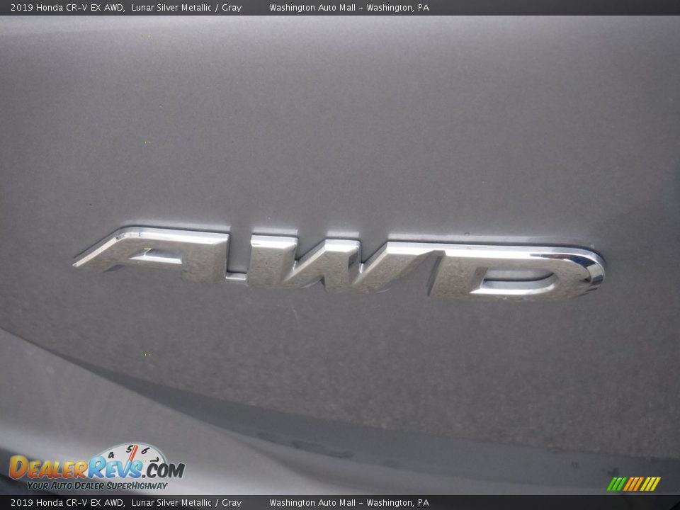 2019 Honda CR-V EX AWD Lunar Silver Metallic / Gray Photo #11