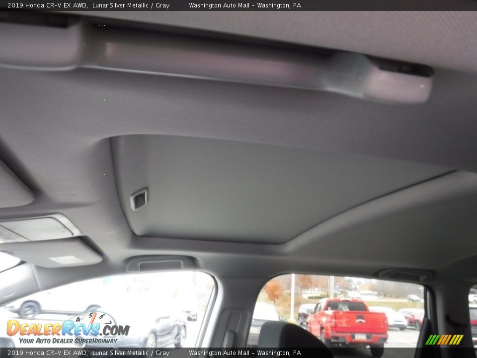 2019 Honda CR-V EX AWD Lunar Silver Metallic / Gray Photo #12
