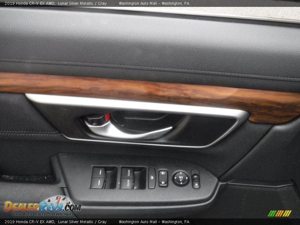 2019 Honda CR-V EX AWD Lunar Silver Metallic / Gray Photo #14