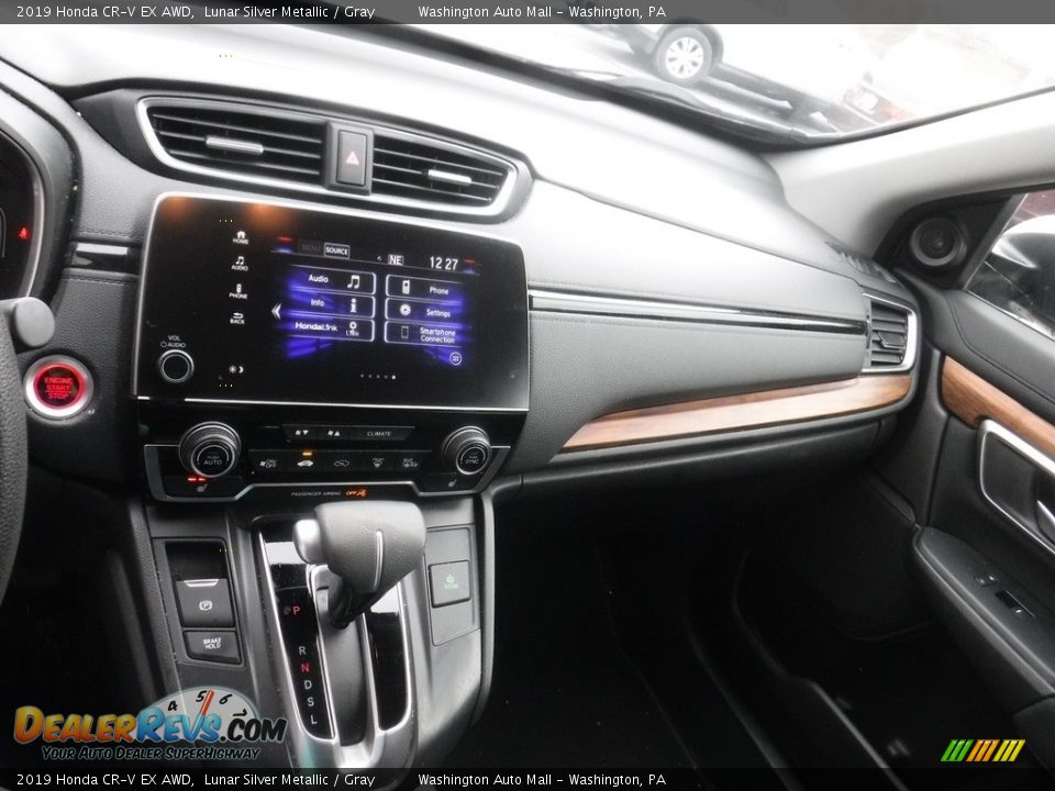2019 Honda CR-V EX AWD Lunar Silver Metallic / Gray Photo #18