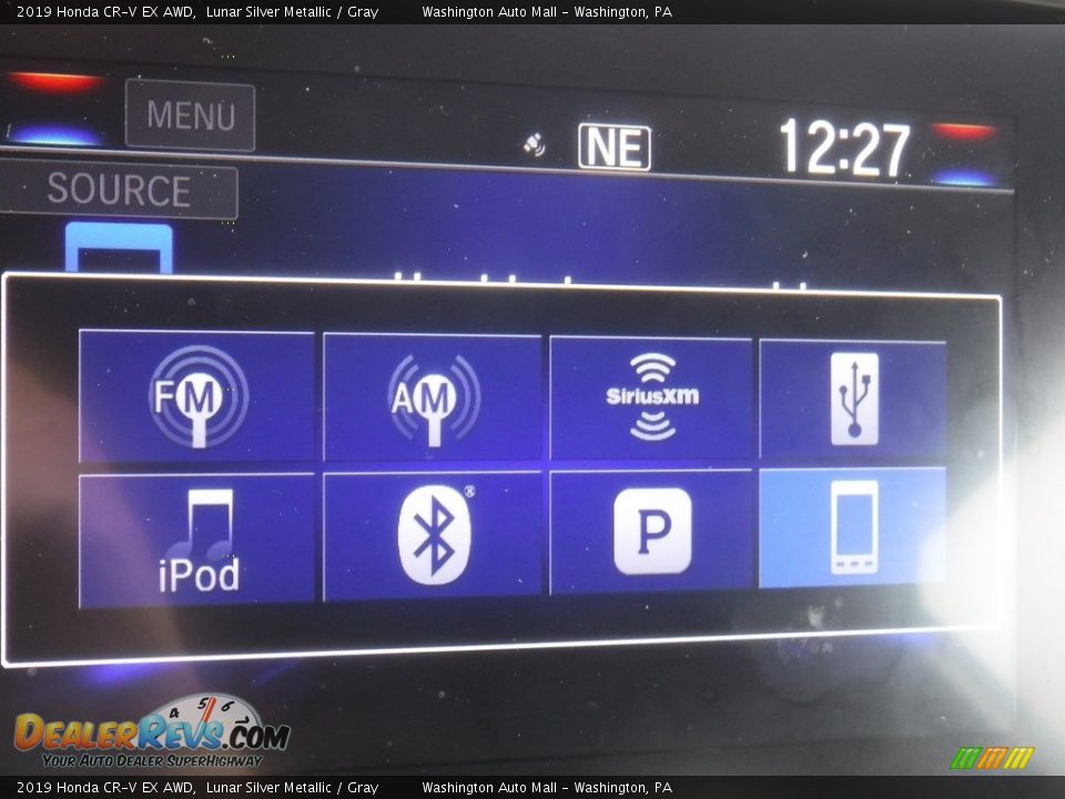 2019 Honda CR-V EX AWD Lunar Silver Metallic / Gray Photo #20